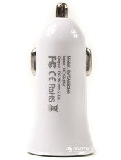 Автомобільний зарядний пристрій PowerPlant DV00DV5037 10W 1 USB-A White (DV00DV5037) 1 USB-A White Відсутній