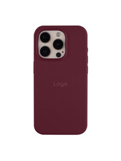 Чохол Silicone Case Full Size (AA) для Apple iPhone 15 Pro Max Plum Plum (6938174250)