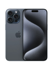 Б/В Apple iPhone 15 Pro Max Grade B - Хороший / Акумулятор: 90-100% Вживаний (Used) Blue Titanium 1TB 1TB Blue Titanium Grade B