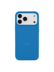 Чохол Silicone Silicone Full Case Open Cam для Apple iPhone 17 Pro Royal Blue