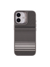 Чохол Kajsa Resort Collection Gradient Stripe with MagSafe для Apple iPhone 17 Grey Grey (6942875103)