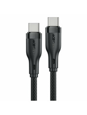 Кабель синхронізації ACEFAST C8-03Type-C to Type-C 60W 1,2m Black (6974316282716)