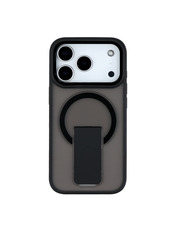 Чохол FlexGuard Magnetic Ring Stand для Apple iPhone 17 Pro Black Black (6915387204)