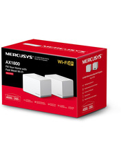Wi-Fi-машрутизатор Mercusys Halo H70X (2-pack) Wi-Fi Mesh системи