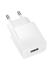 Мережевий зарядний пристрій Borofone BAS71A (1 USB-A) 10,5W White