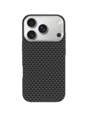 Чохол KVZV Triangular Pattern with Magnetic Fit для Apple iPhone 17 Pro Max Black Black (6903518472)