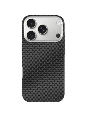 Чохол KVZV Triangular Pattern with Magnetic Fit для Apple iPhone 17 Pro Max Black (6903518472)
