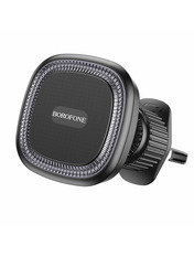 Автомобільний тримач Borofone BH96 NT Чорний Решітка Black