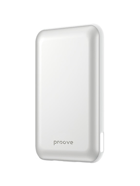 Павербанк Proove Vibe Energy Plus 1xUSB-C + 1xUSB-A 22,5W 10000mAh Silver White (PBVE15012206)