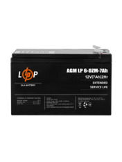 Акумулятор для ДБЖ LogicPower AGM 6-DZM 12V 7Ah