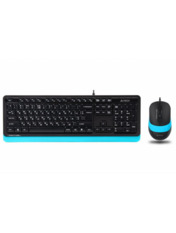 Комплект A4Tech Fstyler F1010 Black/Blue