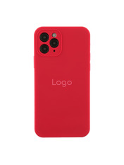 Чохол Silicone Case Square Full Camera для Apple iPhone 11 Pro Max Wine Red Wine Red (6940185723)