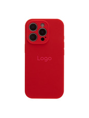 Чохол Silicone Case Full Size with Frame для Apple iPhone 16 Pro Max Red Red (6901287453)
