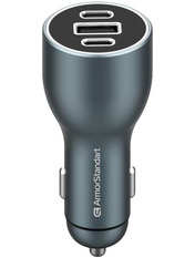 Автомобільний зарядний пристрій ArmorStandart ASPP-21 120W 1 USB-A + 1 USB-C White