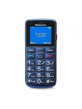 Кнопковий телефон Panasonic KX-TU110 Blue (KX-TU110EXC)