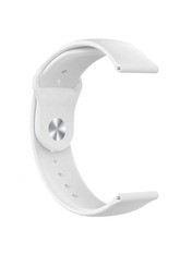 ArmorStandart Silicon Watch Strap Xiaomi Amazfit/Samsung 20 mm Білий White (ARM60518)