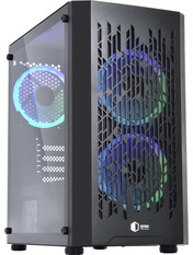 Корпус QUBE Block Mini-Tower Black (BLOCK_FMMU3) Mini-Tower Без БЖ