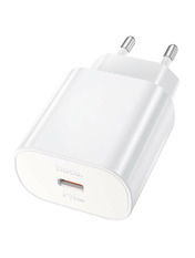 Мережевий зарядний пристрій Hoco N22 Відсутній (1 USB-C) 25W White 1 USB-C 25 White