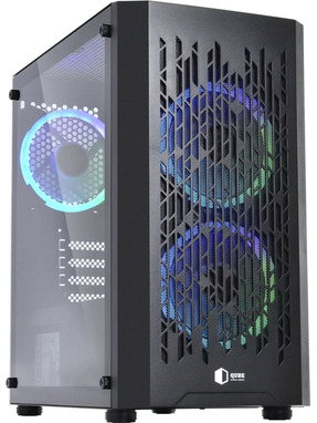 Корпус QUBE Block Mini-Tower Black (BLOCK_FMMU3)