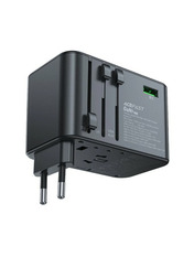 Мережевий зарядний пристрій ACEFAST Z1 GaN (2 USB-A + 3 USB-C) 75W Black