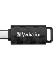 USB накопичувач Verbatim Store 'n' Go USB 3.2 / Type-C 128 ГБ Black 128GB Black (49459)