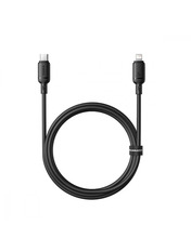 Кабель синхронізації Baseus Silky Type-C to Lightning Black 2 20W 2m Black (P10377700113-01)