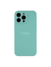 Чохол Silicone Case Full Size with Frame для Apple iPhone 14 Pro Max Sea Blue Sea Blue (6952801734)