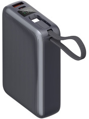 Павербанк Sigma X-power SI20A5QLX 1xUSB-C + 1xUSB-A 20000 Grey 45 45W 20000mAh Grey (4827798987612)