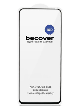 Захисне скло BeCover 10D для Tecno POVA 7 Neo глянсове (714921) Black