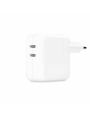 Мережевий зарядний пристрій Apple 35 2 USB-C (2 USB-C) 35W White (MNWP3ZM/A) Відсутній White