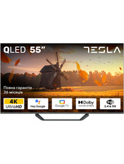 Телевізор Tesla Q55E655GUS 55" Smart TV Gray (Q55E655GUS)