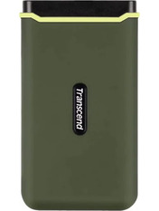 Портативний SSD Transcend ESD380C 500 ГБ Зелений 500GB USB 3.2 Type-C Military Green (TS500GESD380C)