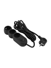 Мережевий фільтр 2E U03VES3MBK 3/3m Black