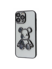 Чохол Shining Bear Case для Apple iPhone 14 Pro Max Black Black (6952810734)