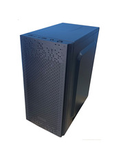Корпус Delux * 500 Вт Mini-Tower 500W Mini-Tower Black (MK330-500-12F)
