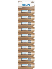 Батарейка Philips Entry AA Alkaline 10шт (LR6AL10S/10)