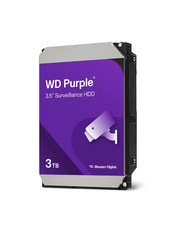 HDD накопичувач Western Digital Purple Surveillance 3 ТБ Новий 128 3.5" 5400 SATA3 3TB 5400rpm 128MB 3.5" (WD34PURZ)