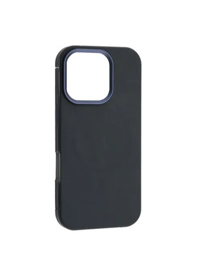 Чохол UAG Copy DULERO Metal Leather MagSafe Case для Apple iPhone 16 Pro Blue (6902748513)