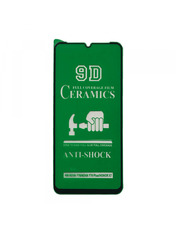 Захисне скло Ceramic для Samsung Galaxy A06 A065 Black (OEM) глянсове