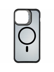 Чохол Elegant Bumper Case Camera stand MagSafe для Apple iPhone 15 Pro Black