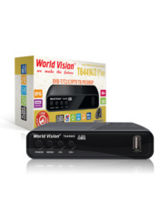 ТВ-ресівер World Vision T644M2 Fm Black