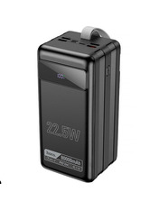 Павербанк Hoco DB50 2xUSB-C + 4xUSB-A 22.5 Black 22,5W 80000mAh Black 80000