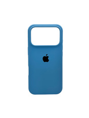 Чохол Silicone Case Full Aquarelle для Apple iPhone 17 Pro Cornflower