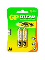 Батарейка GP AA Alkaline 2шт (15AU-U2)