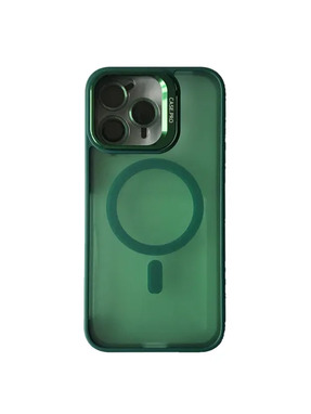 Чохол CASE PRO MATTE FORTABLE CAMERA LENS MAGSAFE для Apple iPhone 16 Pro Max Dark Green (6920757418)
