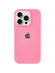 Чохол Silicone Case Full Protective для Apple iPhone 15 Pro Pink