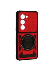 Чохол Protective Ring MagSafe для Xiaomi Redmi 15 Red