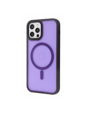 Чохол Wave Matte Insane Case with Magnetic Ring для Apple iPhone 12/12 Pro Deep Purple Deep Purple (6937810452)