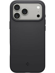 Чохол Spigen Silicone Fit MagFit для Apple iPhone 17 Pro Max Black Black (ACS10270)