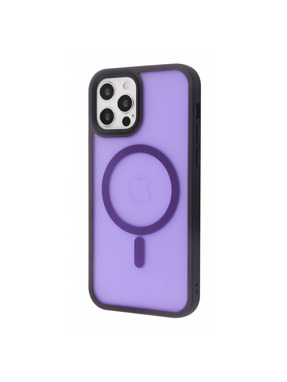 Чохол Wave Matte Insane Case with Magnetic Ring для Apple iPhone 12/12 Pro Deep Purple (6937810452)